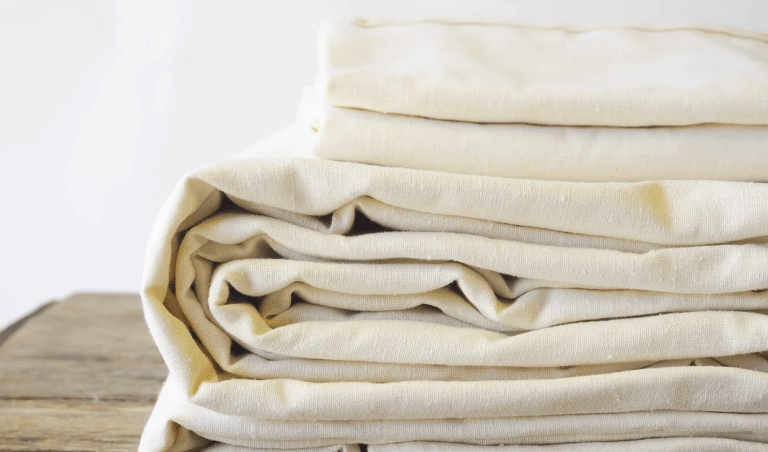 Hemp tea towel fabric